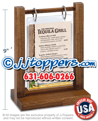 Rustic Flip Top Table Tents #MaverickTableTents