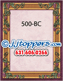 500-BC Fine Dining  Menu Papers