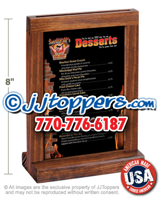 picture frame table tents